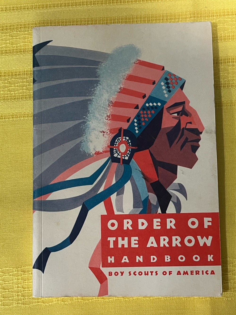 Vintage 1962 Boy Scouts - Order of the Arrow - Handbook BSA (65cent Cover)